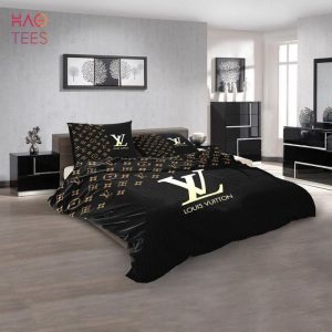 [AVAILABLE] LV Mix Black Luxury Color Bedding Sets Limited Edition