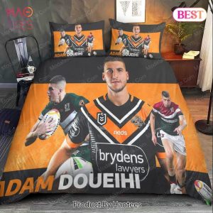 BEST Adam Doueihi Wests Tigers Bedding Sets Bed Sets