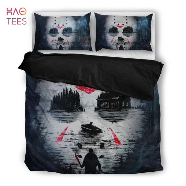 BEST Friday The 13 Th Duvet Cover and Pillowcase Set Bedding Set