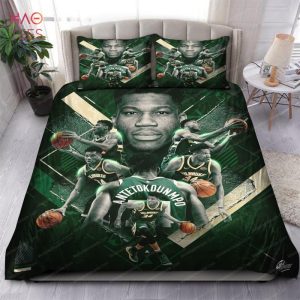 BEST Giannis Antetokounmpo Milwaukee Bucks NBA Bedding Sets