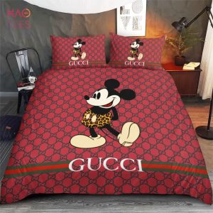 BEST Gucci Mickey Disney Limited Edition Bedding Sets