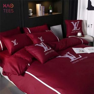 BEST LV Embroidery Duvet Cover Bedding Sets Limited Edition