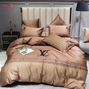 [BEST] Louis Vuitton French Limited Edition Brown Bedding Sets