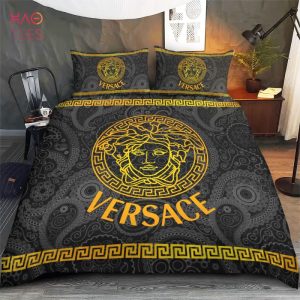 [BEST] Vercase Black Gold Luxury Brand Bedding Sets Limited Edition