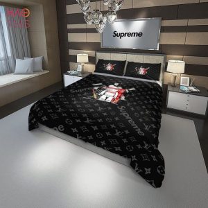 Be@rbrick LV Supreme Luxury Brand Bedding Sets