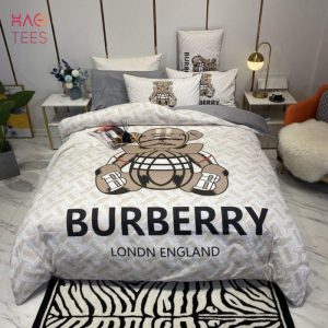 Bear Burberry London Luxury Brand Bedding Sets Duvet Cover Bedroom Sets – AF01