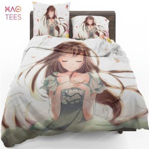 Beautiful Japanese Girl Anime Bedding Sets