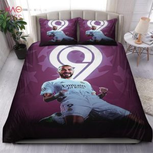 Benzema Legend Real Madrid Laliga 2022 Bedding Sets