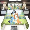 Bluey Cartoon Bluey And Bingo Bedding Sets