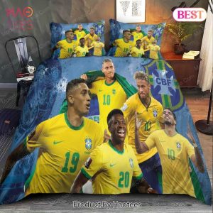 Brazil National Football Team Ready To Fight Worldcup 2022 Bedding Sets Bed Sets