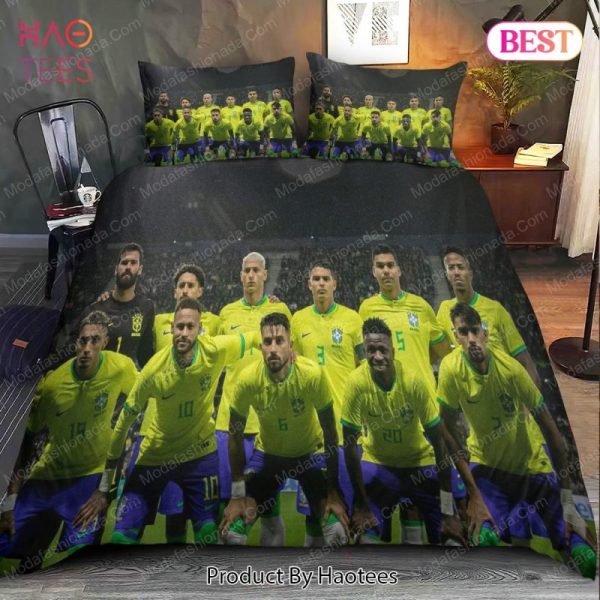 Brazil National Football Team Worldcup 2022 Bedding Sets Bed Sets