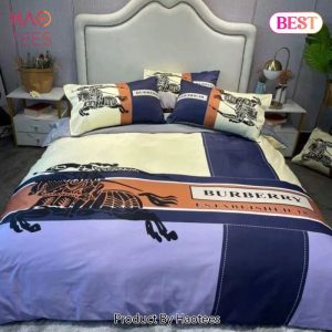 Burberry Fashion Bedding Sets Quilt Sets Duvet Cover Luxury Brand Bedding Decor Bedroom Sets