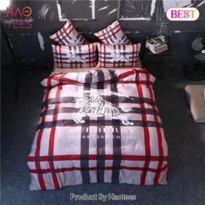 Burberry Hot Bedding Luxury Bedding Sets Quilt Sets Duvet Cover Luxury Brand Bedroom Sets Bedding