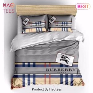 Burberry Hot Bedding Set Printed Bedding Sets Quilt Sets Duvet Cover Luxury Brand Bedding Decor Bedroom Sets – 0V51