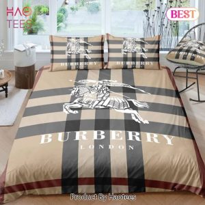 Burberry Luxury Brand Bedding Set Bedspread Duvet Cover Set Home Decor