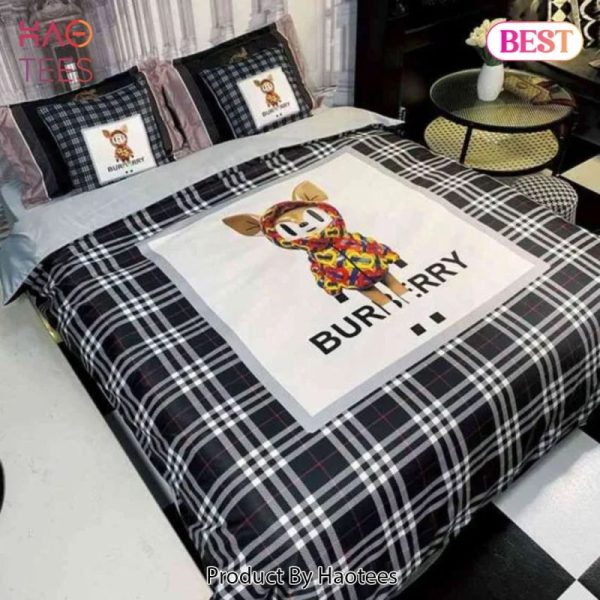 Burberry Luxury Brand High-End Bedding Set Home Decor