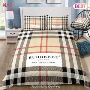 Burberry New Luxury Brand Bedding Set Bedspread Duvet Cover Set Home Decor