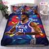 Buy Art Joel Embiid Philadelphia 76ers NBA 107 Bedding Sets Bed Sets