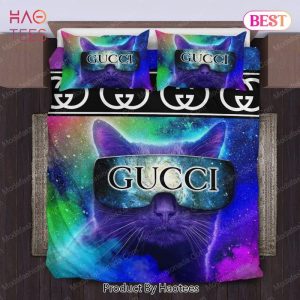 Buy Cats Glasses Gucci Bedding Sets Bed Sets