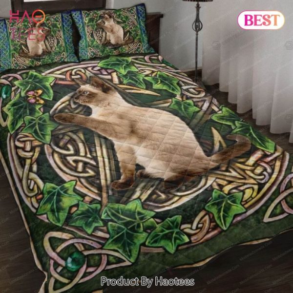 Buy Celtic Pattern Siamese Cat Animal 132 Bedding Set Bed Sets