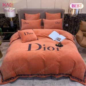 Buy Christian Dior Logo Brands 5 Bedding Set Bed Sets