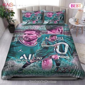 Buy FC PSG Lionel Messi 06 Bedding Sets Bed Sets