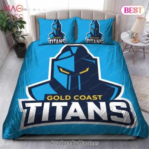 Buy Gold Coast Titans Logo Bedding Sets Bed Sets