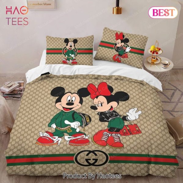 Buy Gucci Mickey Mouse Bedding Sets Bed Sets