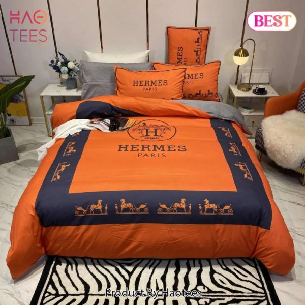 Buy Hermes Paris Luxury Brand 41 Bedding Set Bed Sets