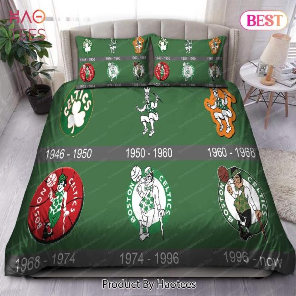 Buy History Logo Boston Celtics NBA 118 Bedding Sets Bed Sets