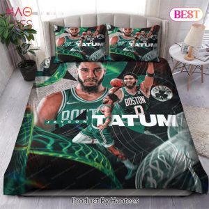 Buy Jayson Tatum Boston Celtics NBA 130 Bedding Sets Bed Sets