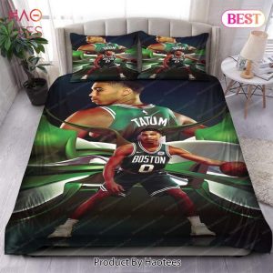 Buy Jayson Tatum Boston Celtics NBA 135 Bedding Sets Bed Sets