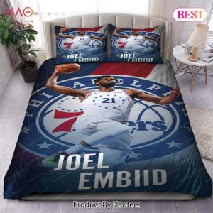 Buy Joel Embiid Philadelphia 76ers NBA 106 Bedding Sets Bed Sets