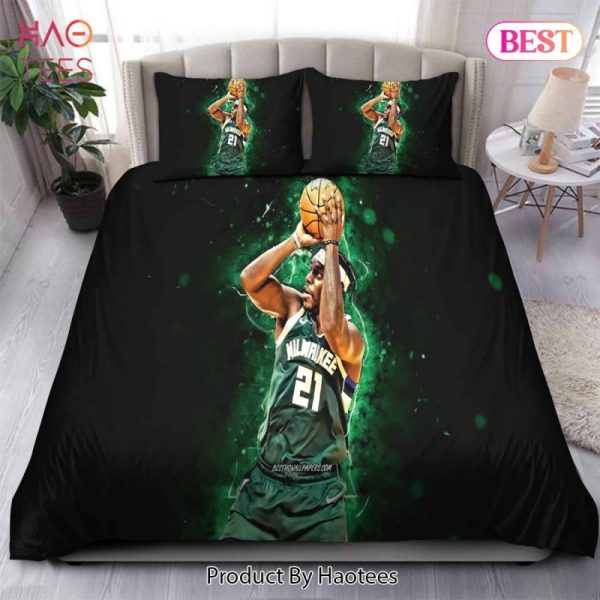 Buy Jrue Holiday Milwaukee Bucks NBA 18 Bedding Sets Bed Sets