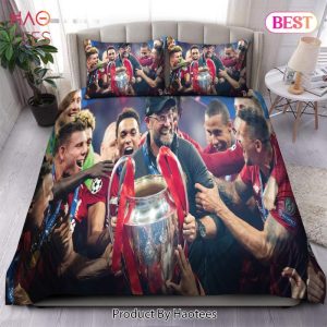 Buy Jugen Klopp-God Of Liverpool Winners UEFA Champions League 151 Bedding Sets Bed Sets