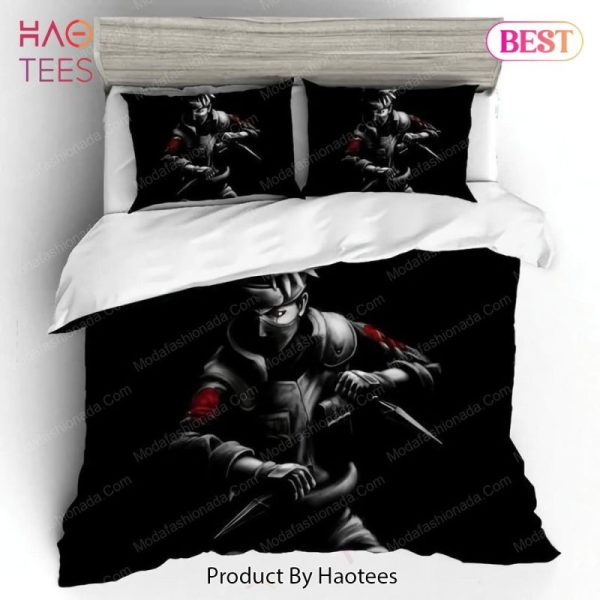 Buy Kakashi Hatake Sharingan Eyes Silhouette Black 53 BEDDING SETS Bed Sets