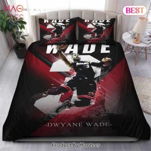 Buy Legend Dwyane Wade Miami Heat NBA 56 Bedding Sets Bed Sets