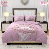 Buy Lips With Louis Vuitton Pattern Bedding Sets Bed Sets