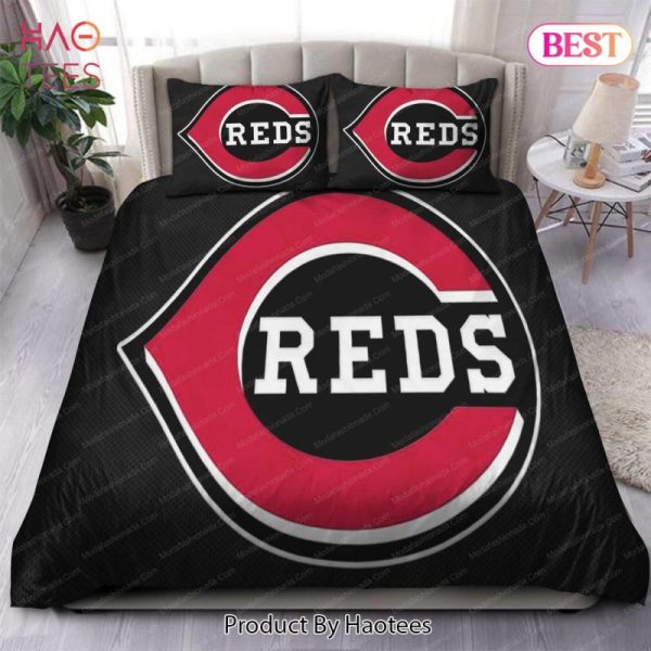 Buy Logo Cincinnati Reds MLB 80 Bedding Sets Bed Sets