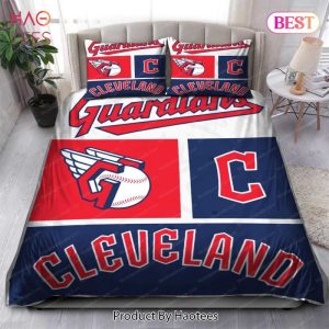 Buy Logo Cleveland Guardians MLB 84 Bedding Sets Bed Sets