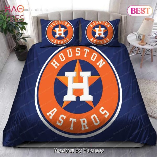 Buy Logo Houston Astros MLB Bedding Sets Bed Sets