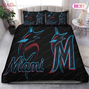 Buy Logo Miami Marlins MLB 114 Bedding Sets Bed Sets