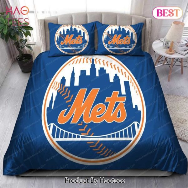 Buy Logo New York Mets MLB 123 Bedding Sets Bed Sets