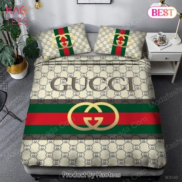 Buy Luxury Gucci Logo Fashion Brands 42 Bedding Set Bed Sets