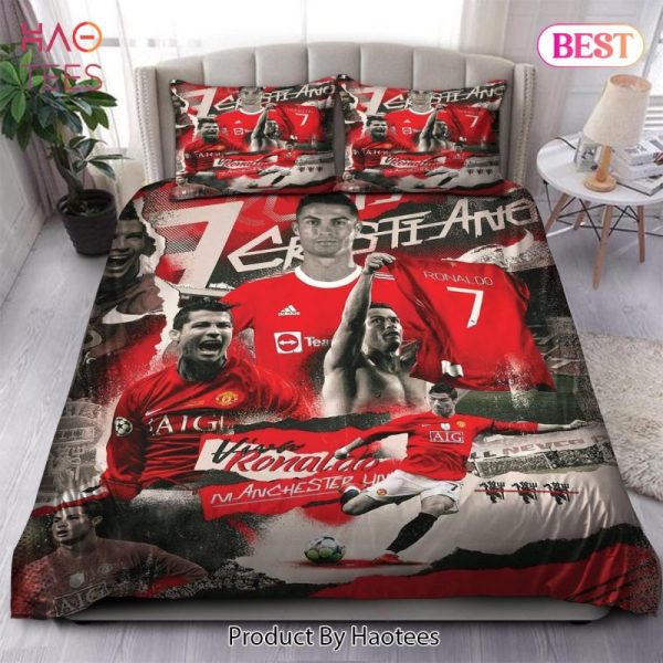 Buy MU FC Cristiano Ronaldo 19 Bedding Sets Bed Sets