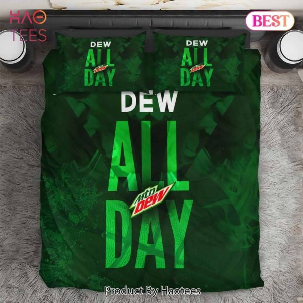 Buy Mountain Dew All Day Soda Beverages 2 Bedding Set Bed Sets