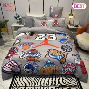 Buy Personalized Custom Number Air Jordan Brands 6 Bedding Set Bed Sets