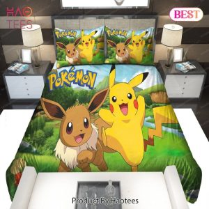 Buy Pikachu And Eevee Spring Bedding Sets Bed Sets