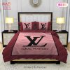 Buy Pink Veinstone Louis Vuitton Bedding Sets Bed Sets