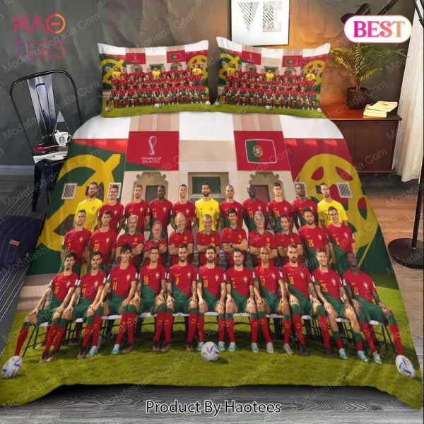 Buy Portugal National Football Team Squad For Worldcup 2022 Bedding Sets Bed Sets